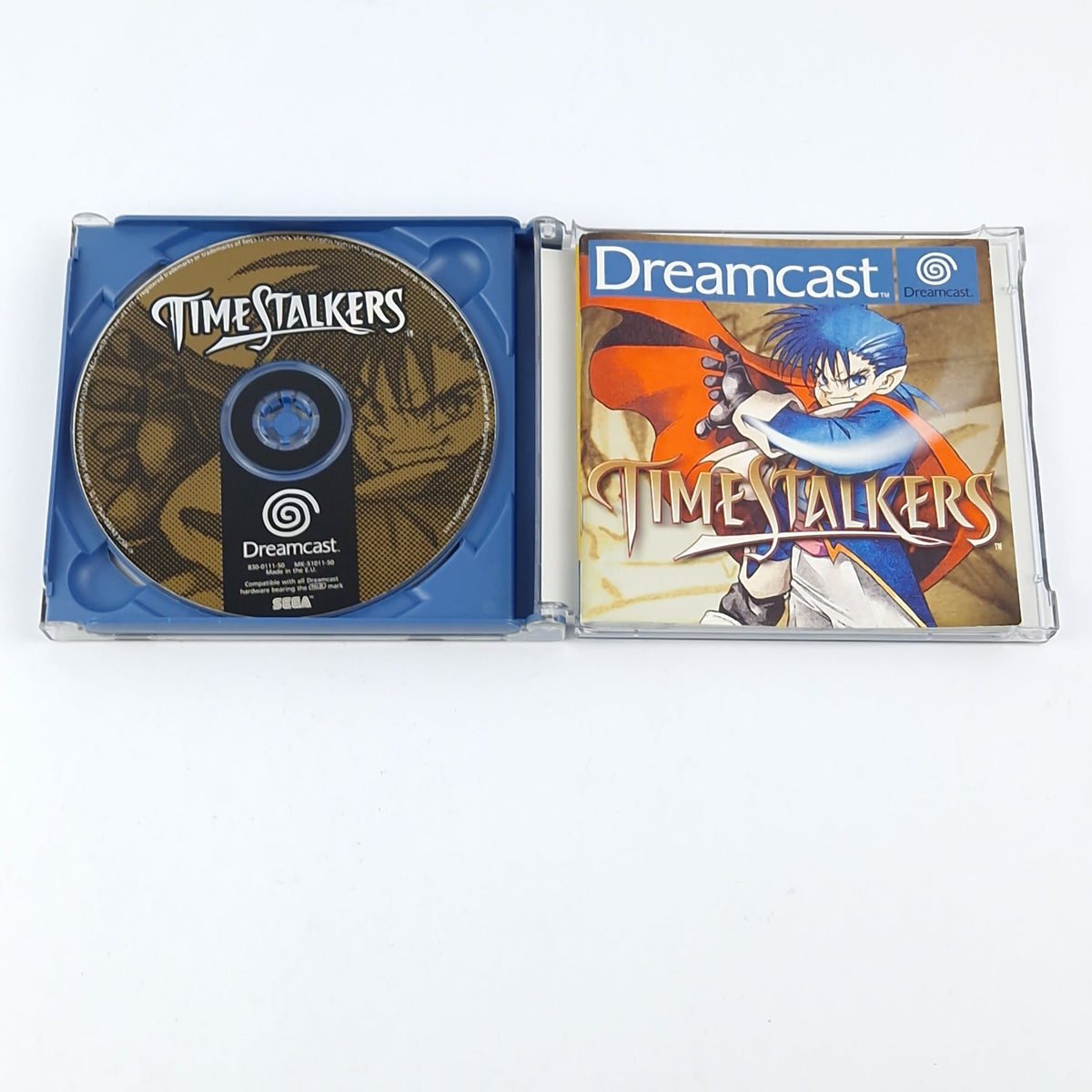 Sega Dreamcast Spiel – Time Stalkers OVP PAL CIB
