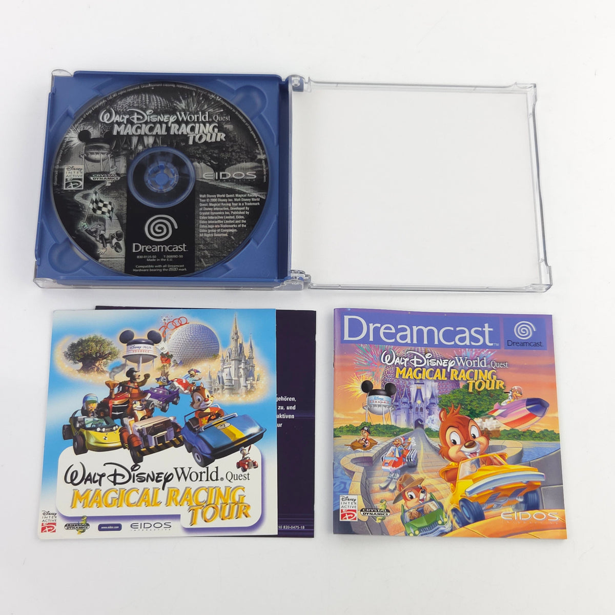 Sega Dreamcast Spiel Walt Disney Magical Racing Tour PAL OVP