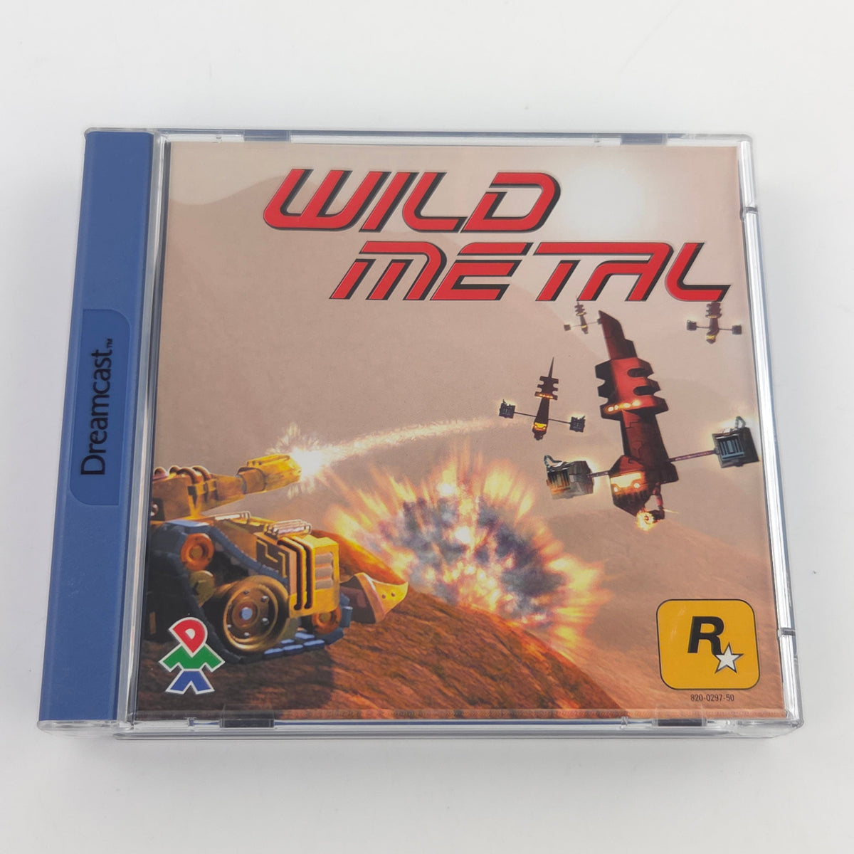 Sega Dreamcast Spiel Wild Metal DC OVP CIB PAL Rockstar
