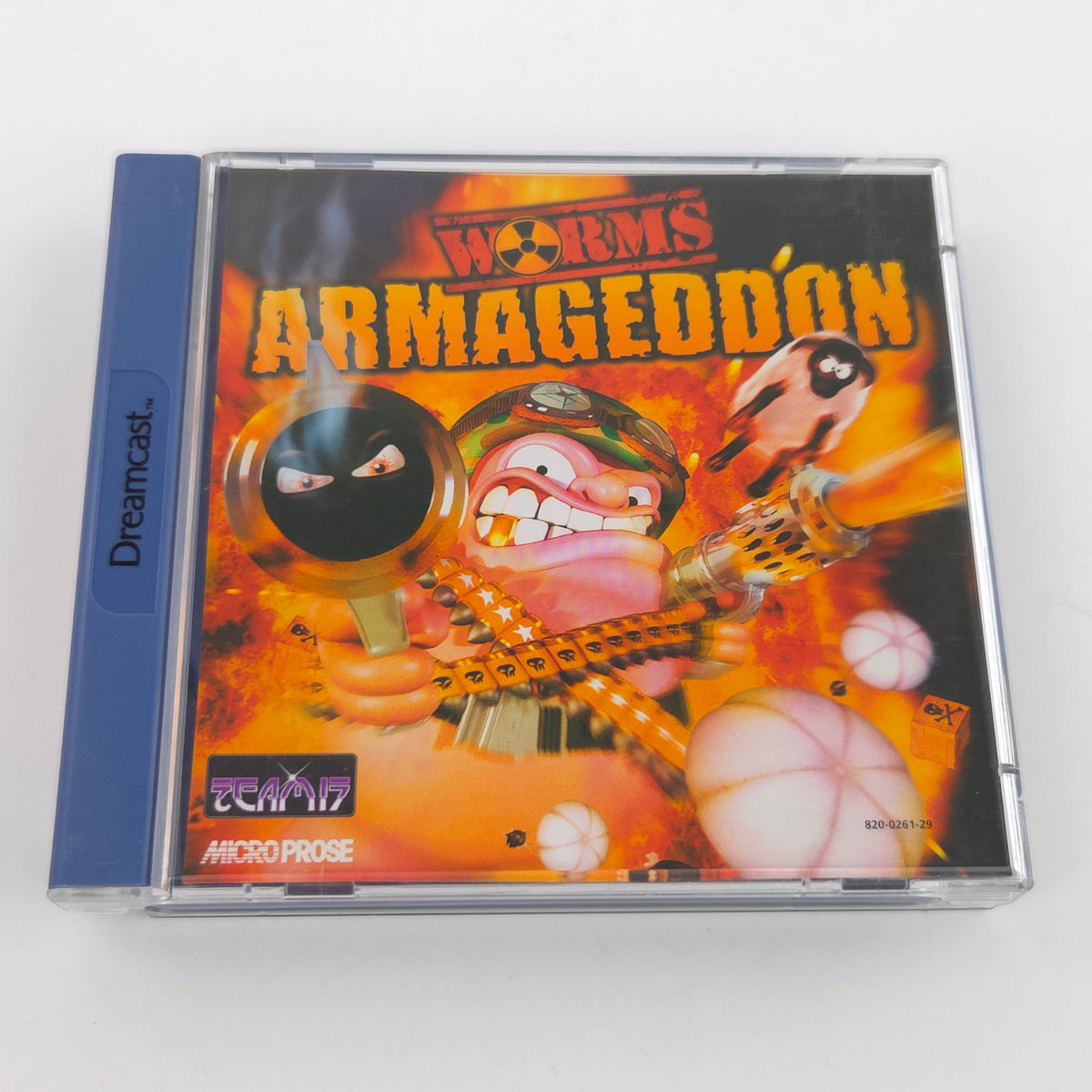 Sega Dreamcast Spiel Worms Armageddon DC OVP PAL DE