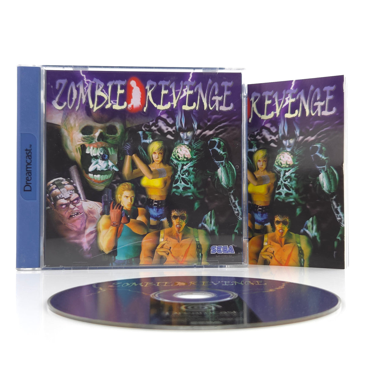 Sega Dreamcast Spiel Zombie Revenge DC OVP PAL USK18