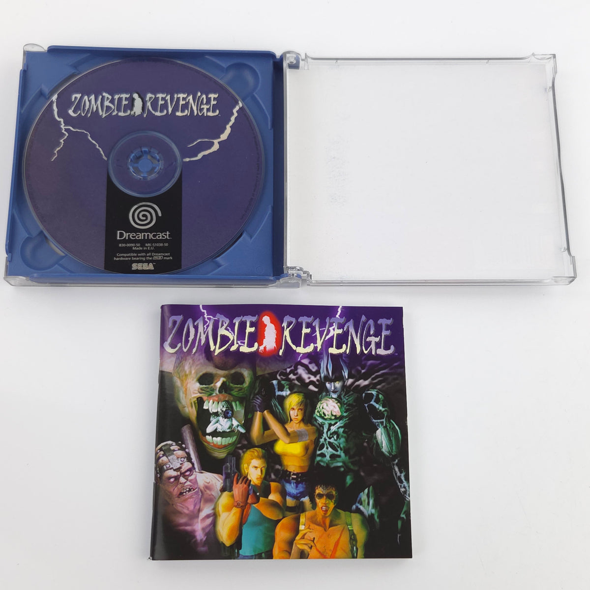 Sega Dreamcast Spiel Zombie Revenge DC OVP PAL USK18