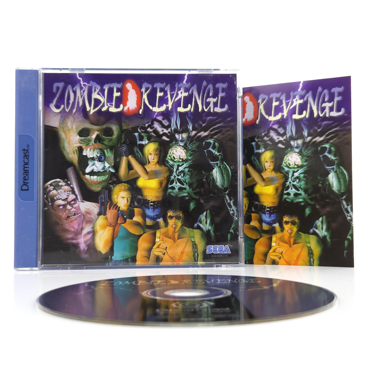 Sega Dreamcast Spiel Zombie Revenge OVP CIB PAL EUR USK18