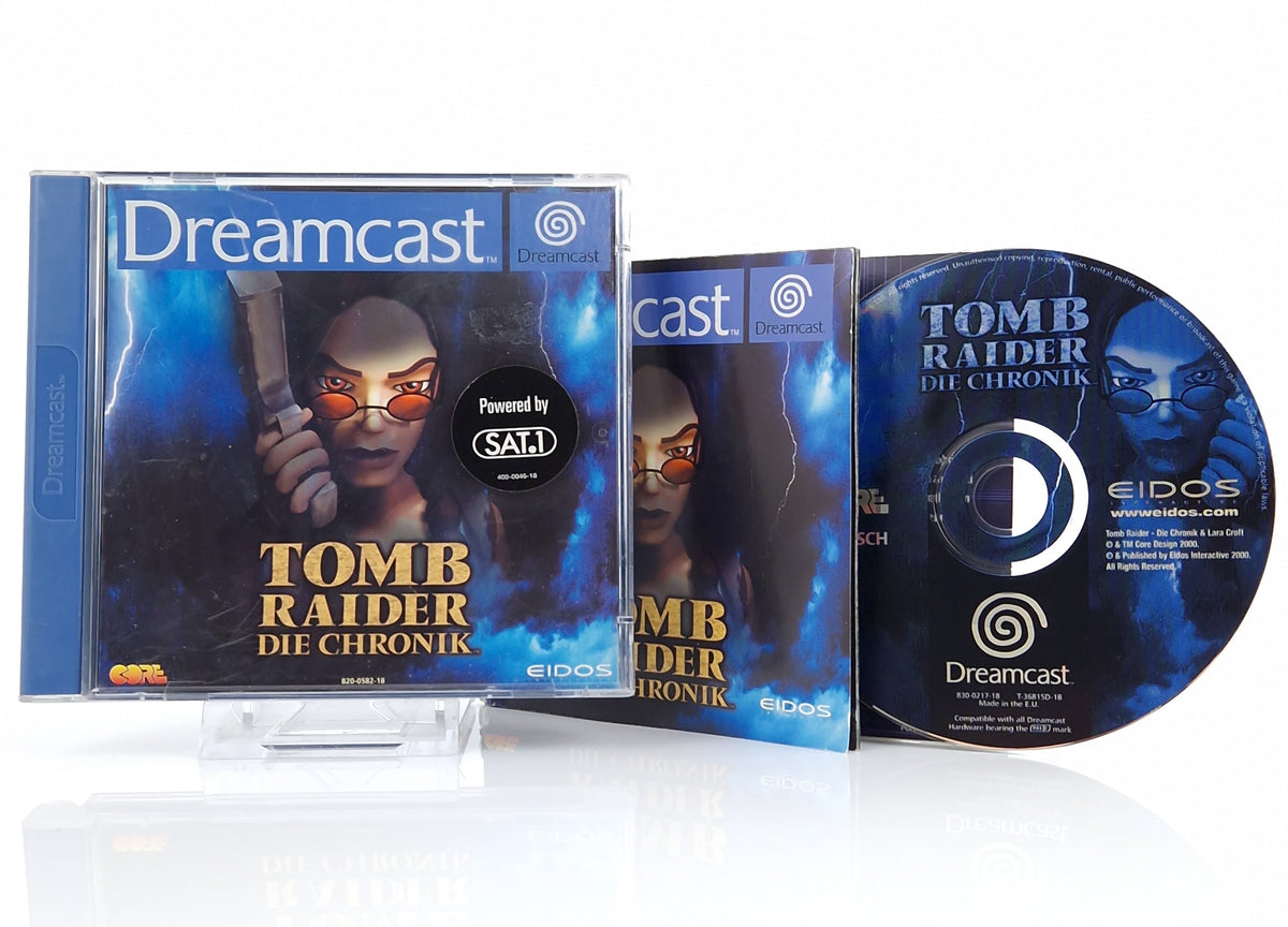 Sega Dreamcast Spiel – Tomb Raider IV und Chronik Bundle
