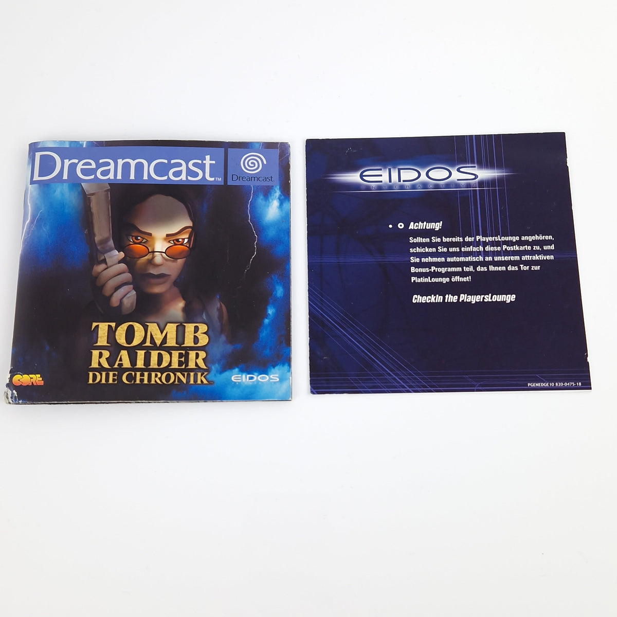 Sega Dreamcast Spiel – Tomb Raider IV und Chronik Bundle