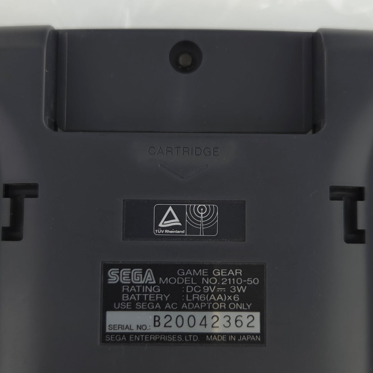 Sega Game Gear Konsole Original in OVP teildefekt