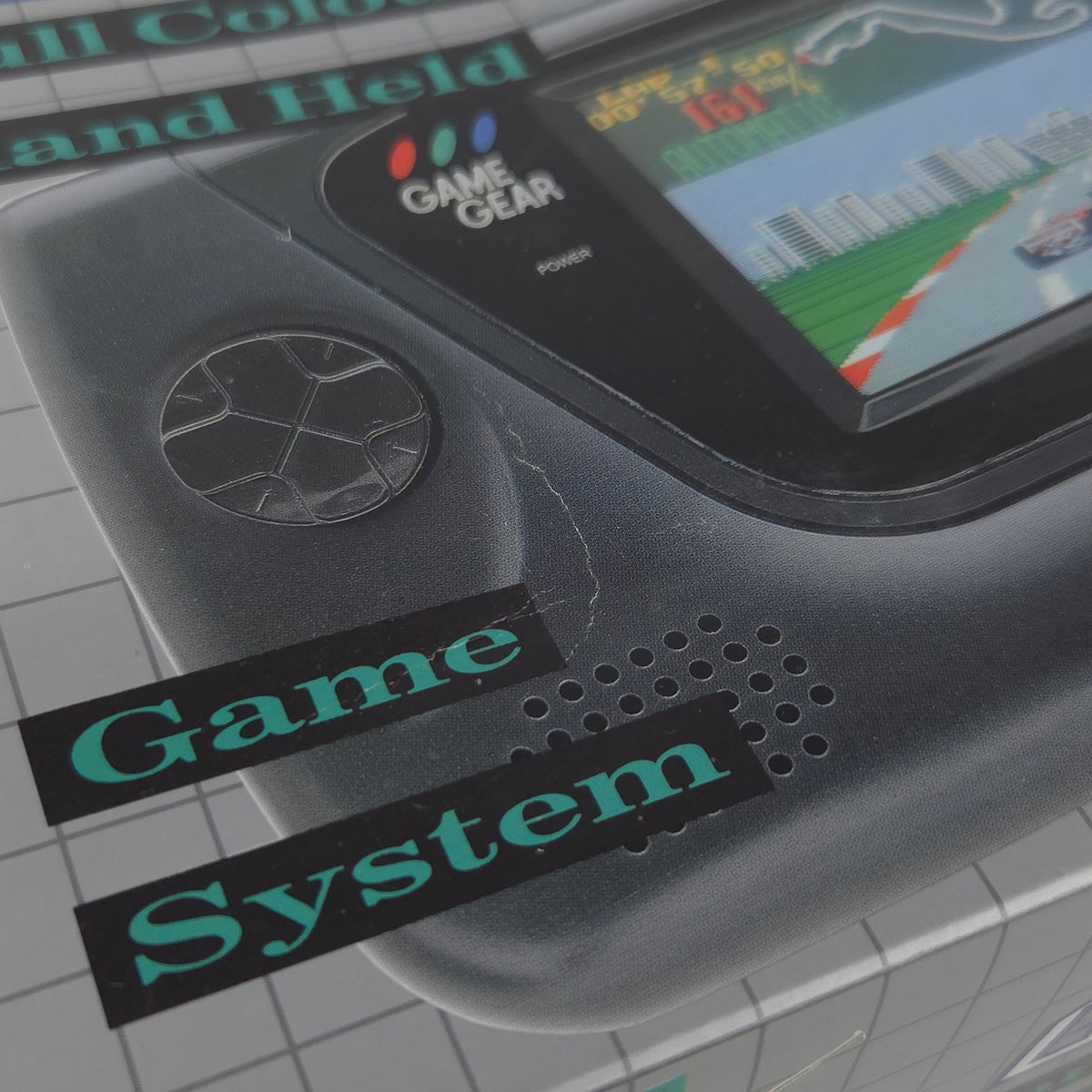 Sega Game Gear Konsole Original in OVP teildefekt