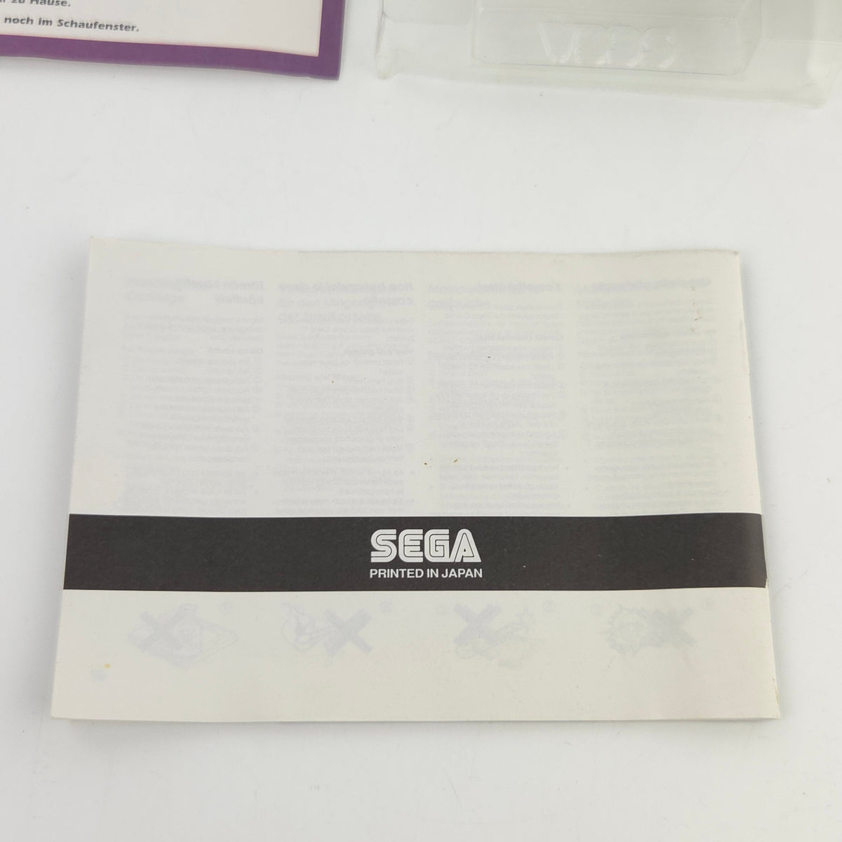 Sega Game Gear Spiel Castle of Illusion OVP PAL 1991