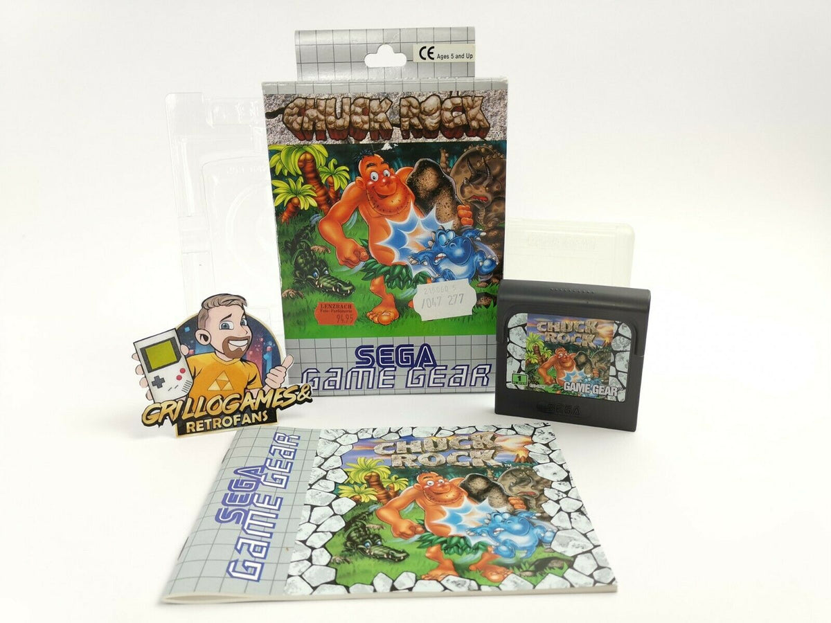 Sega Game Gear Spiel – Chuck Rock OVP PAL