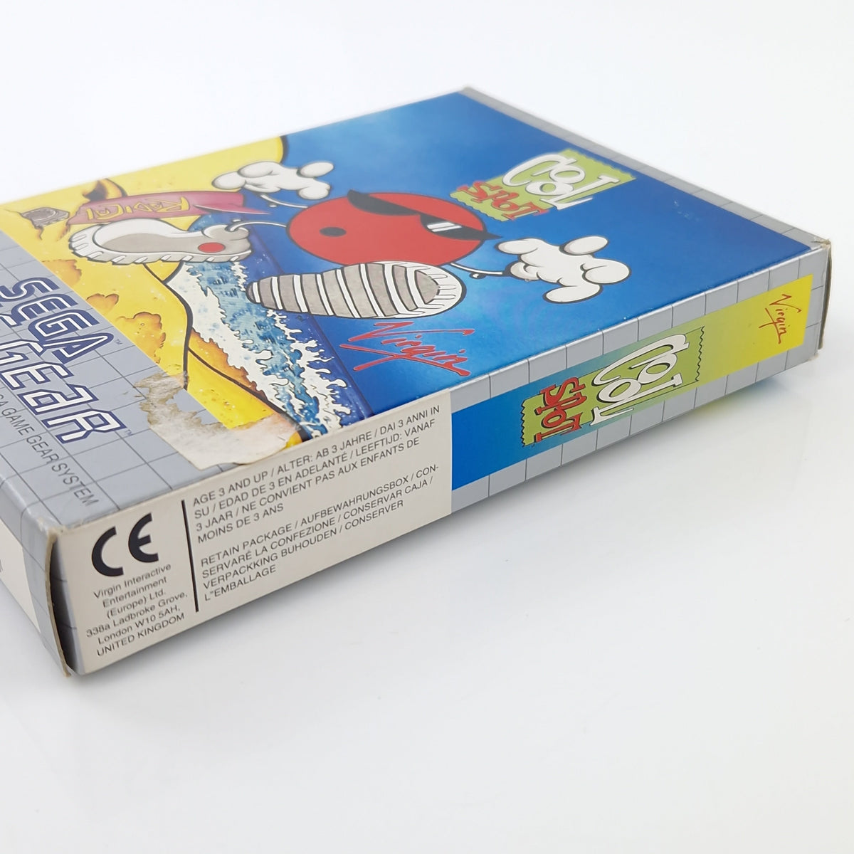 Sega Game Gear Spiel – Cool Spot OVP PAL Modul Anleitung
