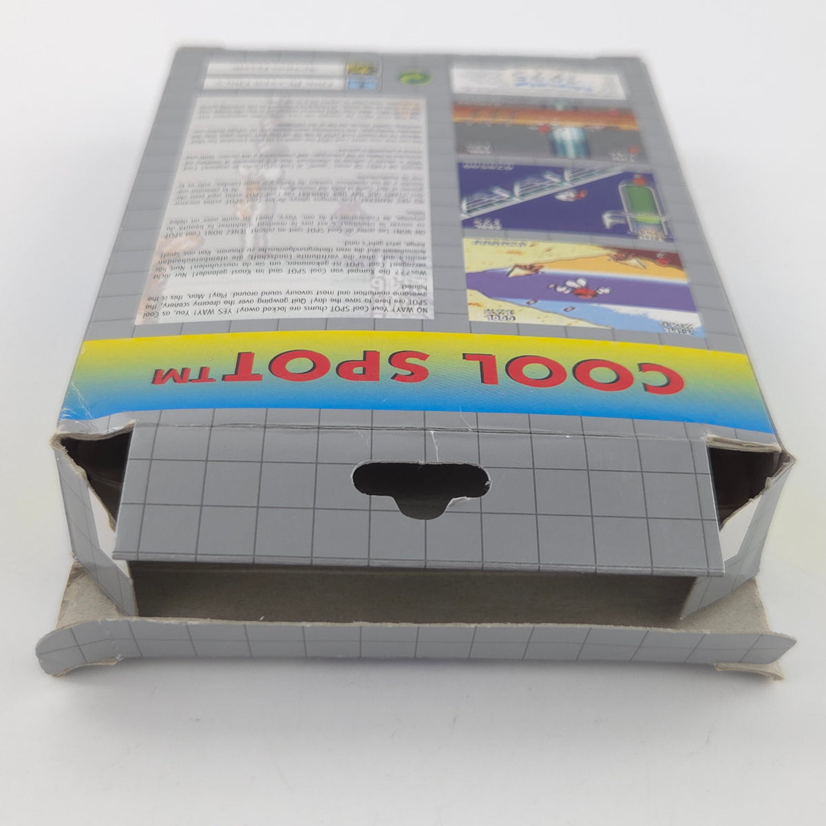 Sega Game Gear Spiel Cool Spot Modul Anleitung OVP PAL
