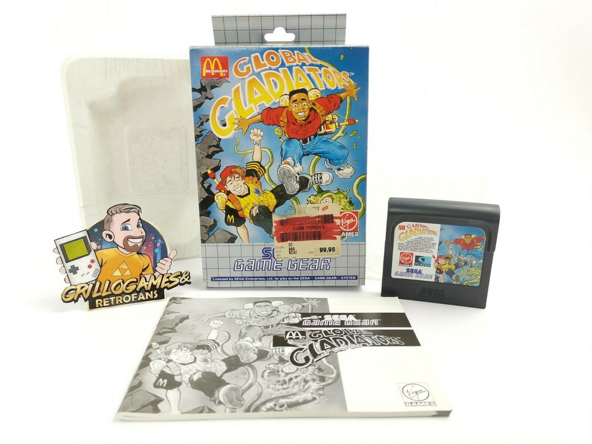 Sega Game Gear Spiel – Global Gladiators OVP PAL