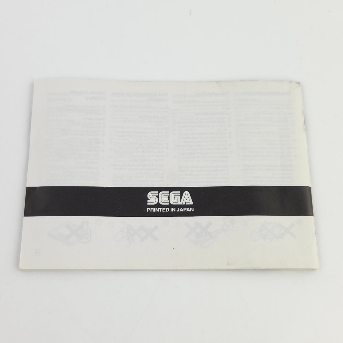 Sega Game Gear Spiel Ninja Gaiden Modul Anleitung OVP PAL
