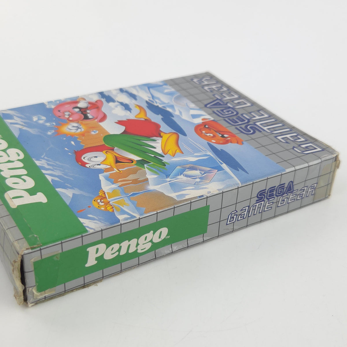 Sega Game Gear Spiel Pengo Modul Anleitung OVP PAL 1991