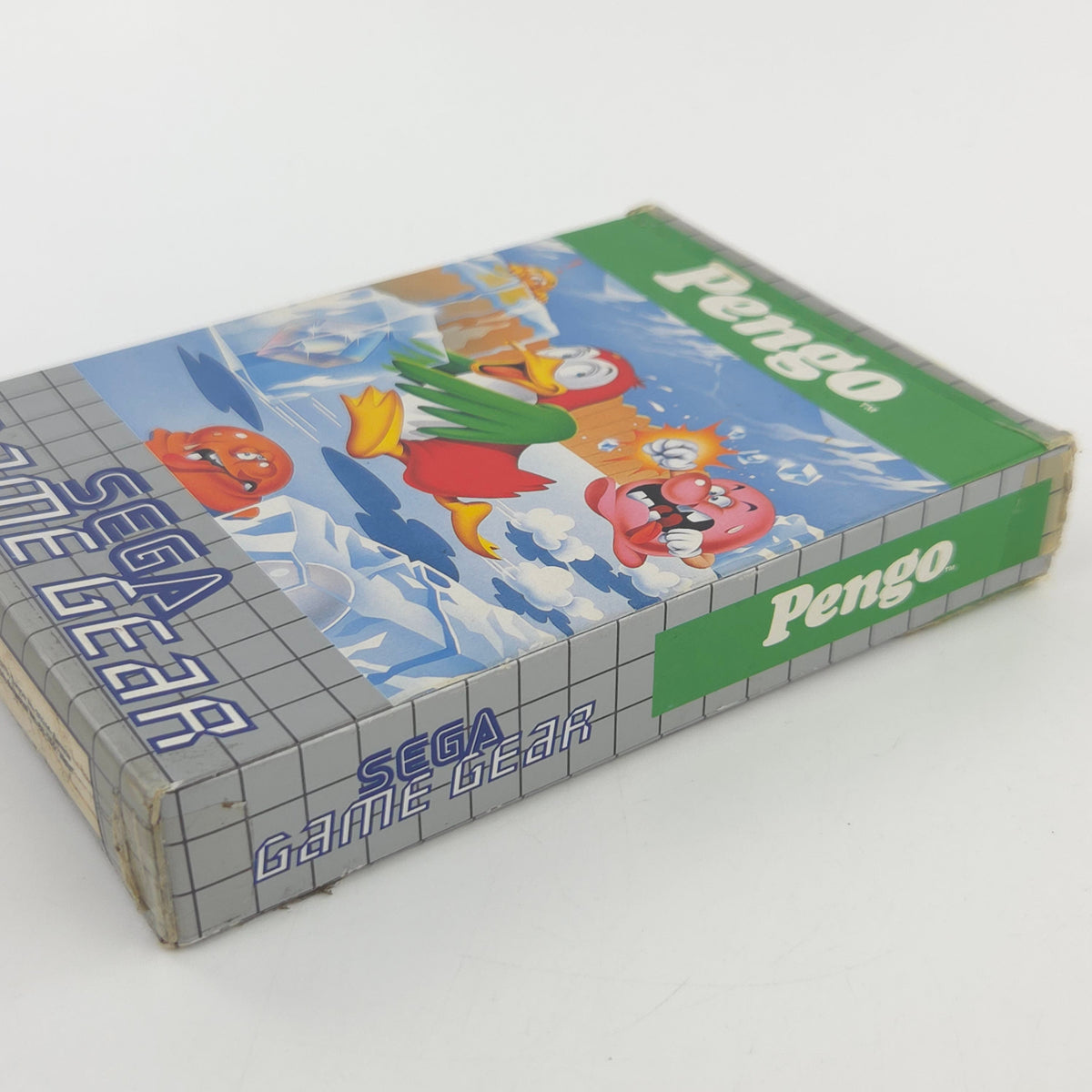Sega Game Gear Spiel Pengo Modul Anleitung OVP PAL 1991