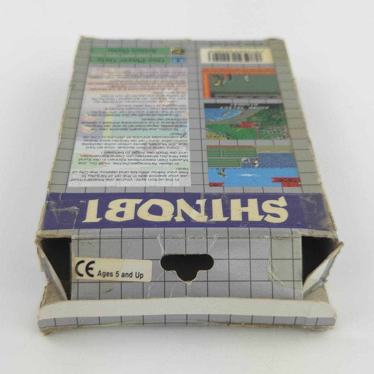 Sega Game Gear Spiel Shinobi Modul OVP PAL 1991