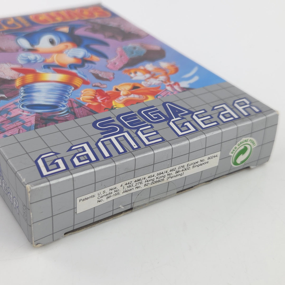 Sega Game Gear Spiel Sonic Chaos GG Modul OVP PAL 1993