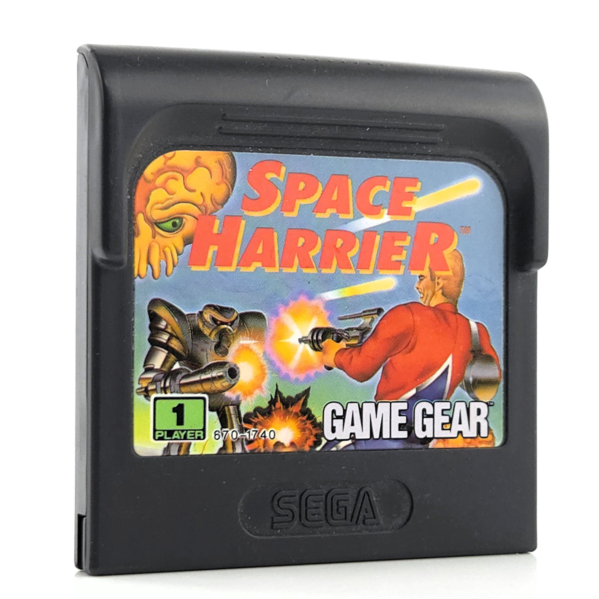 Sega Game Gear Spiel: Space Harrier - GG Cartridge Modul (PAL)