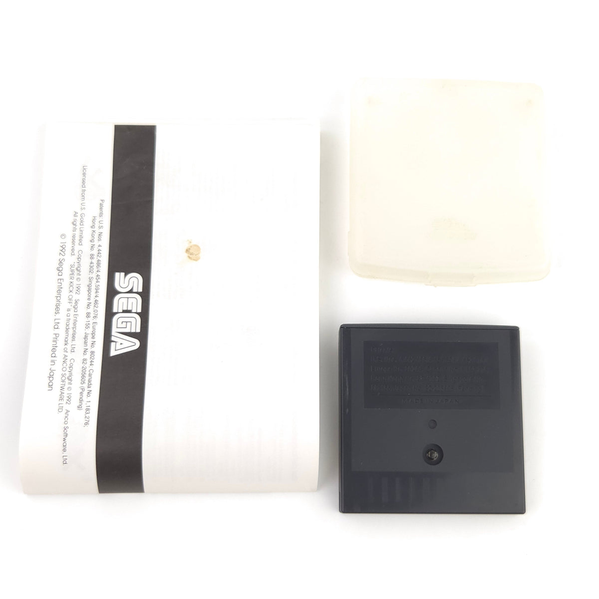 Sega Game Gear Spiel Super Kick Off OVP gebraucht