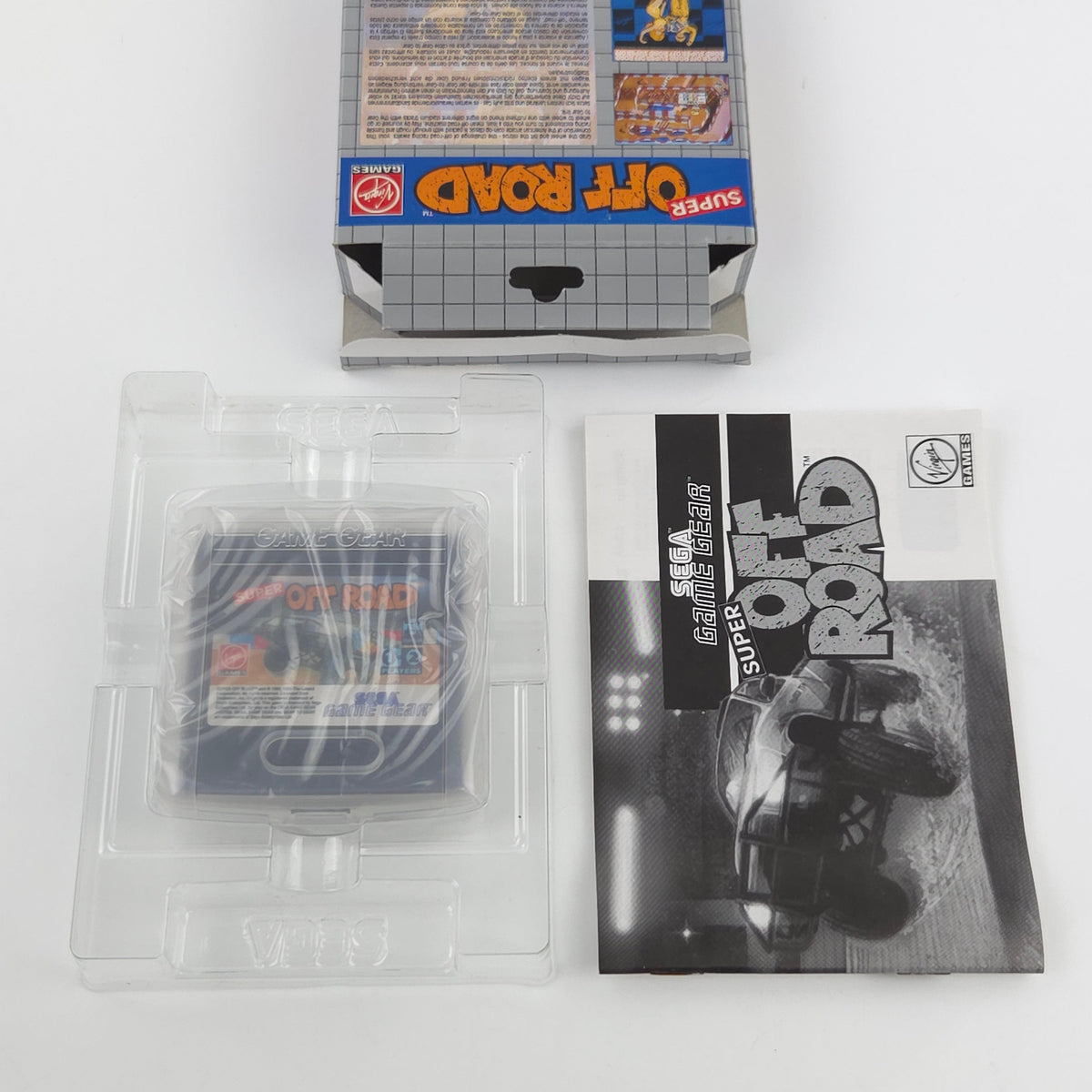 Sega Game Gear Spiel – Super Off Road (OVP PAL)
