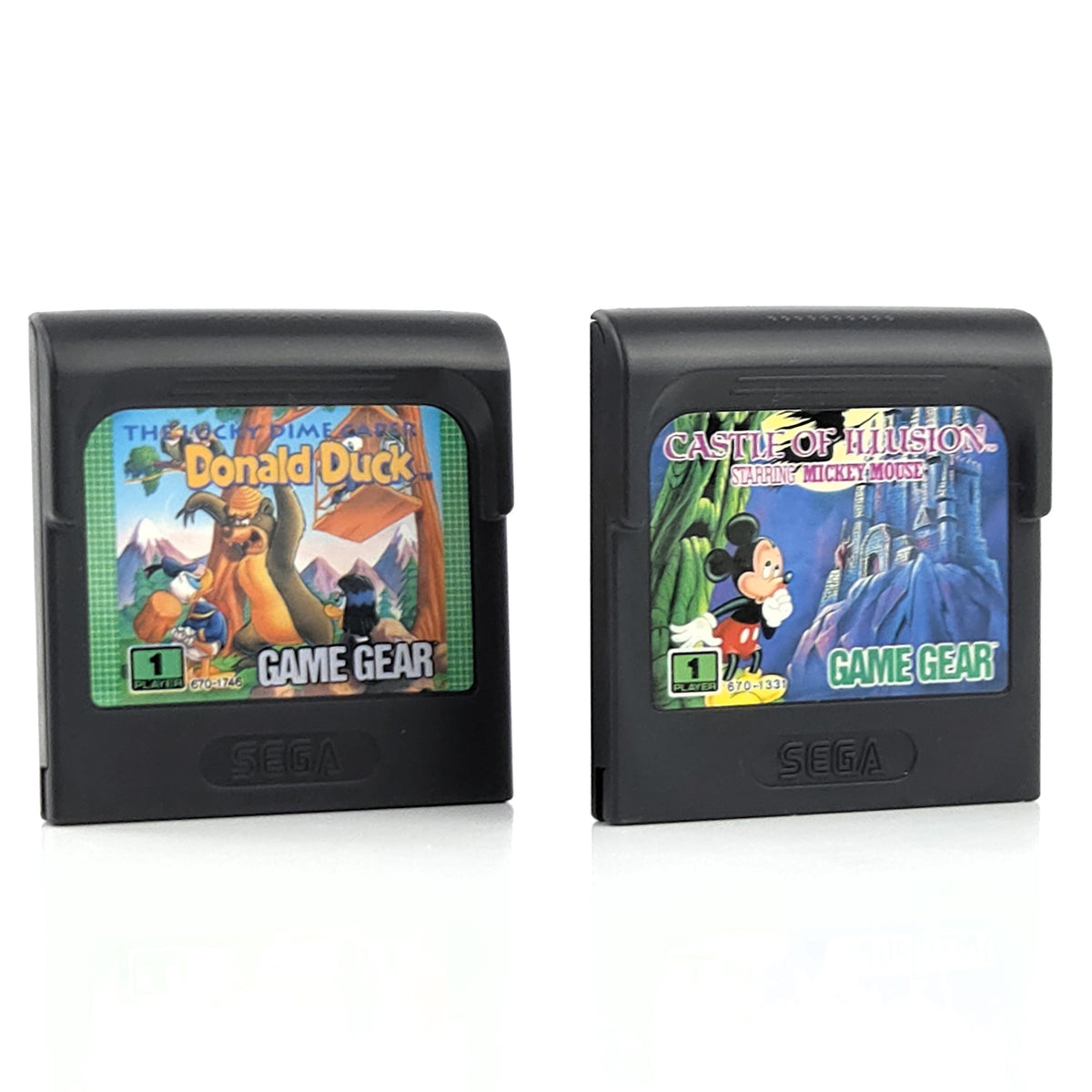 Sega Game Gear Spiele Mickey und Donald