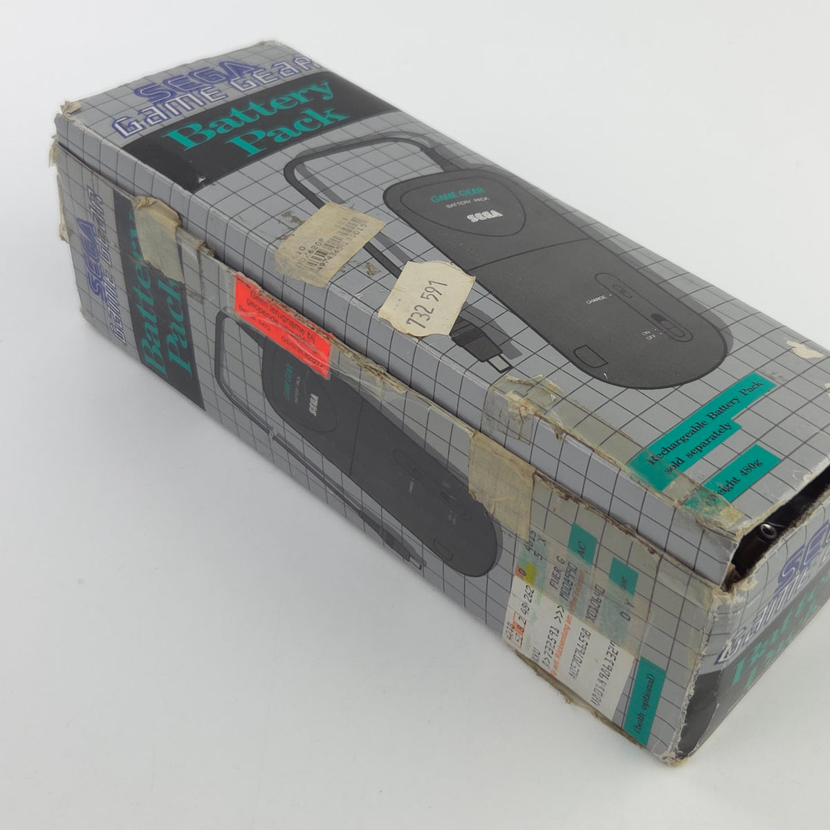Sega Game Gear Zubehör Battery Pack Akku OVP PAL Defekt