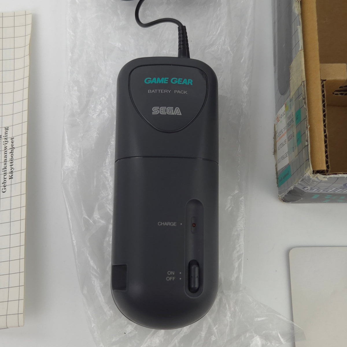 Sega Game Gear Zubehör Battery Pack Akku OVP PAL Defekt