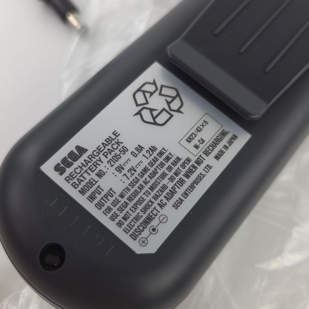Sega Game Gear Zubehör Battery Pack Neu OVP