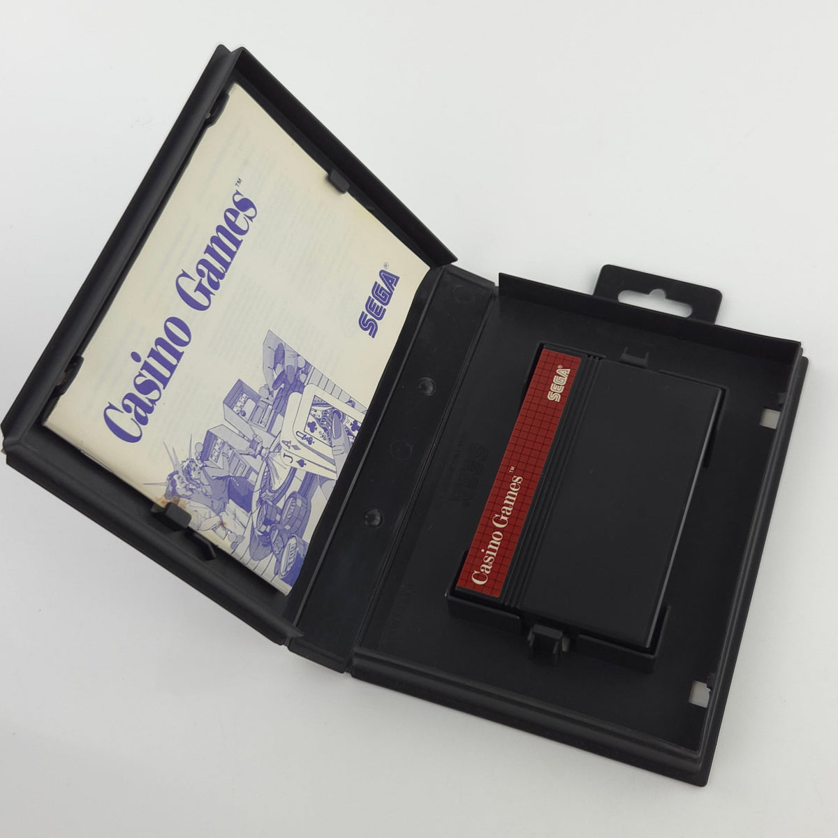Sega Master System Spiel Casino Games MS Modul OVP PAL