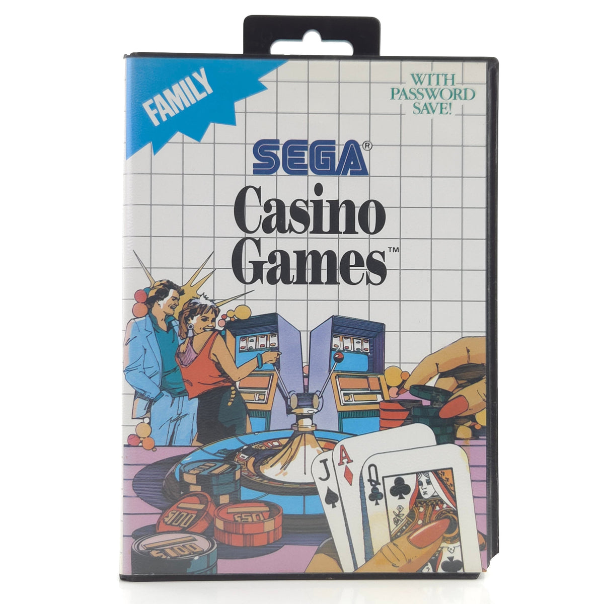 Sega Master System Spiel Casino Games MS Modul OVP PAL