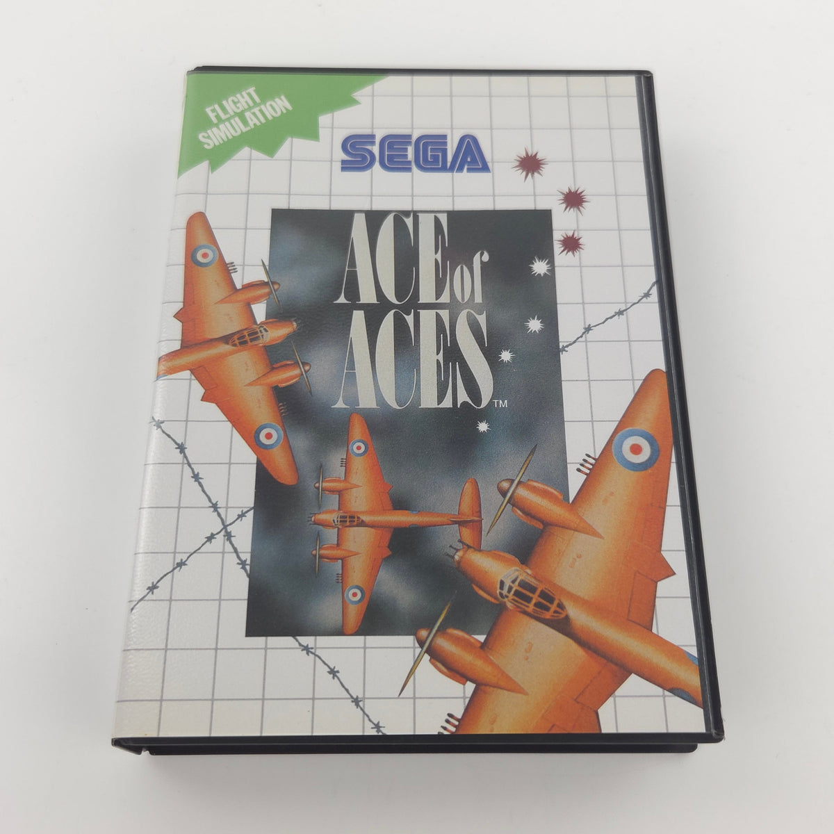 Sega Master System Spiel Ace of Aces OVP PAL EUR