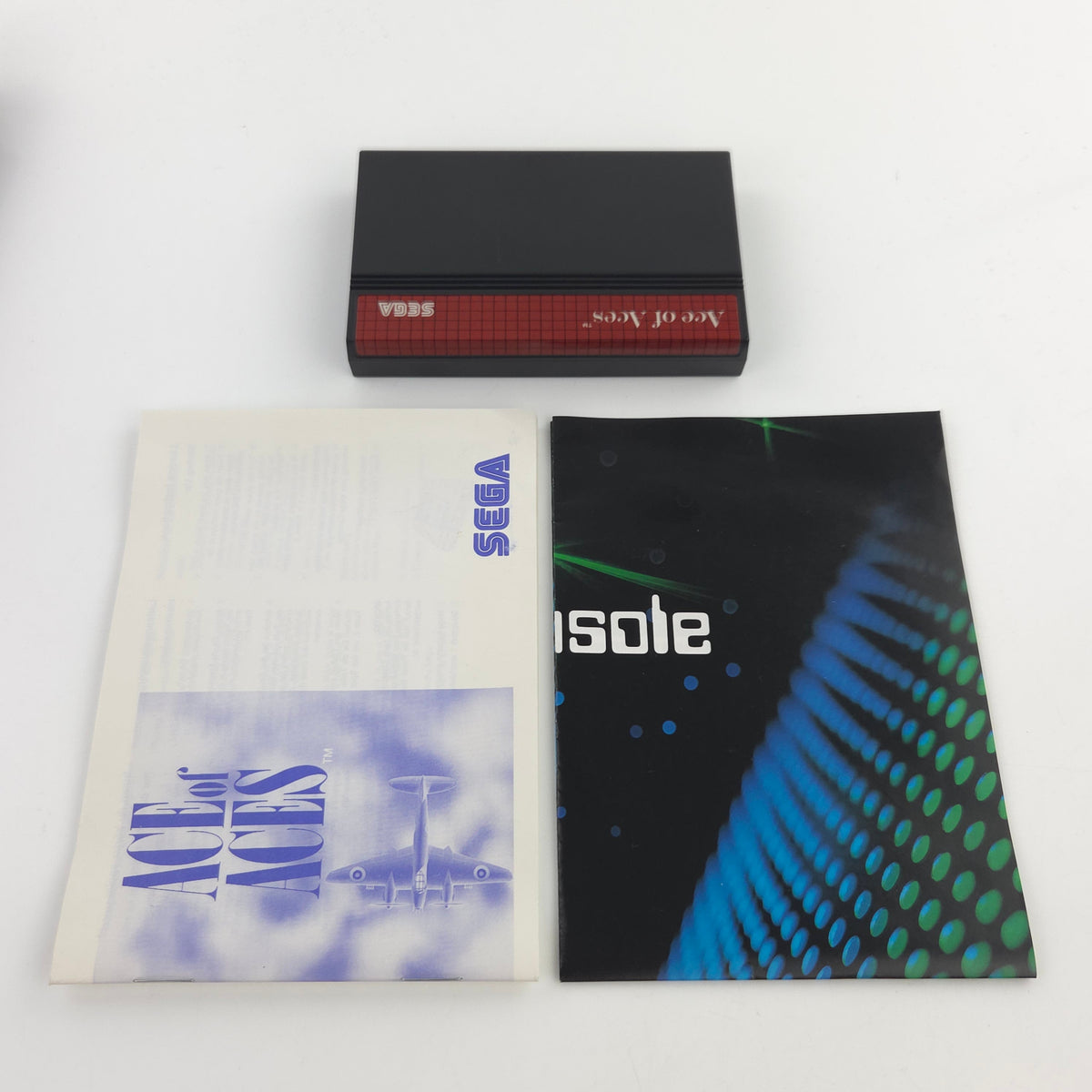 Sega Master System Spiel Ace of Aces OVP PAL EUR