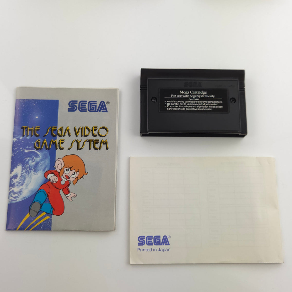 Sega Master System Spiel – Action Fighter OVP PAL Modul