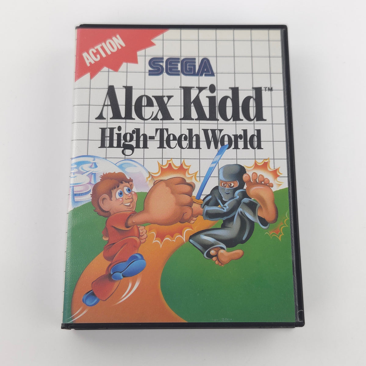 Sega Master System Spiel Alex Kidd High-Tech World OVP PAL
