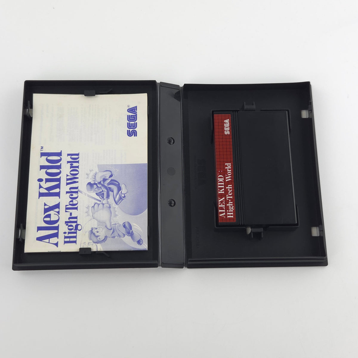 Sega Master System Spiel Alex Kidd High-Tech World OVP PAL