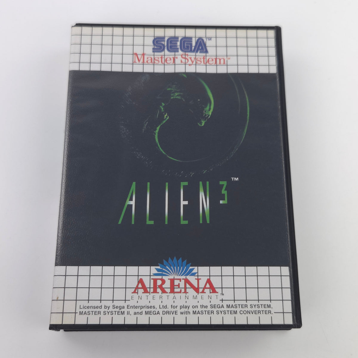Sega Master System Spiel Alien 3 Modul Anleitung OVP PAL