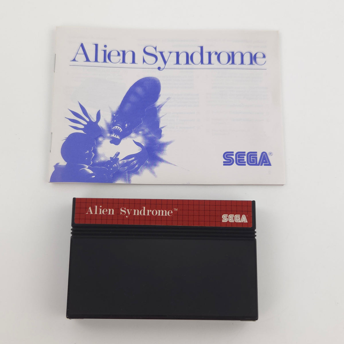 Sega Master System Spiel Alien Syndrome MS Modul OVP PAL