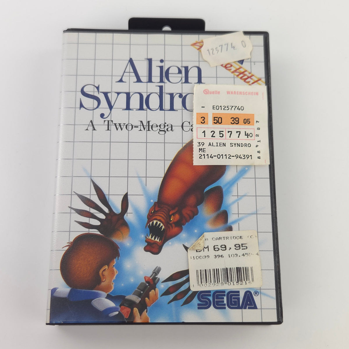 Sega Master System Spiel Alien Syndrome MS Modul OVP PAL