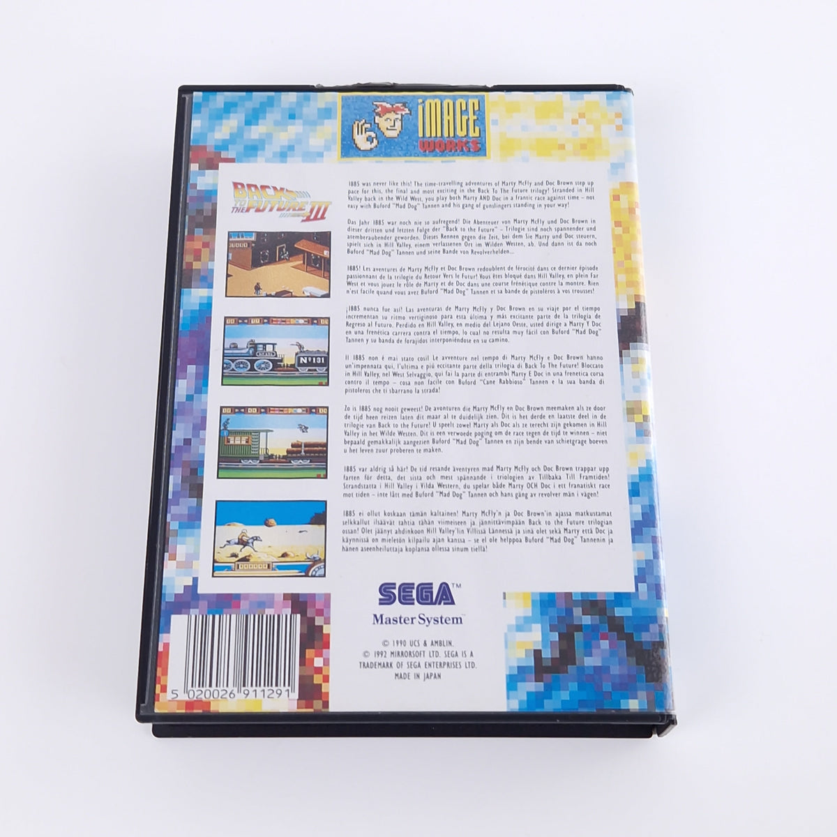 Sega Master System Spiel – Back to the Future III OVP PAL
