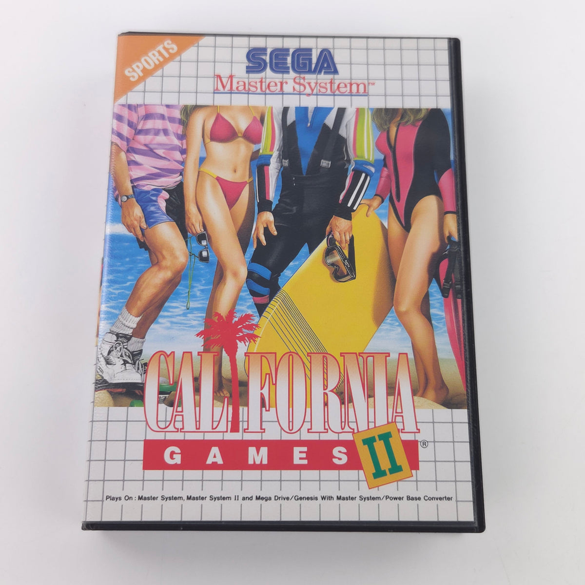 Sega Master System Spiel California Games II OVP PAL