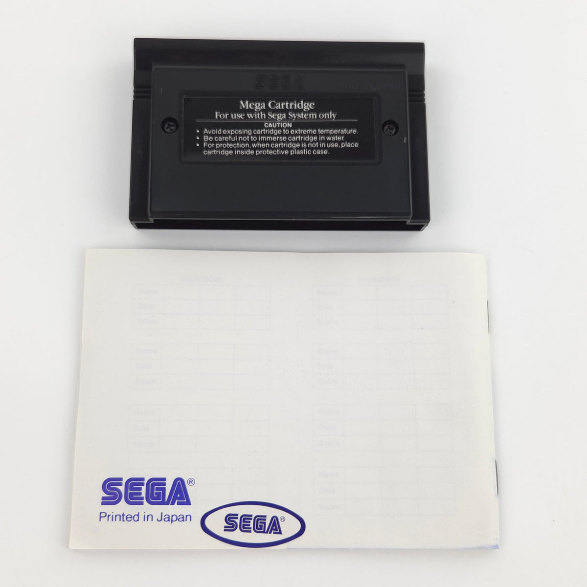 Sega Master System Spiel Captain Silver Modul OVP PAL