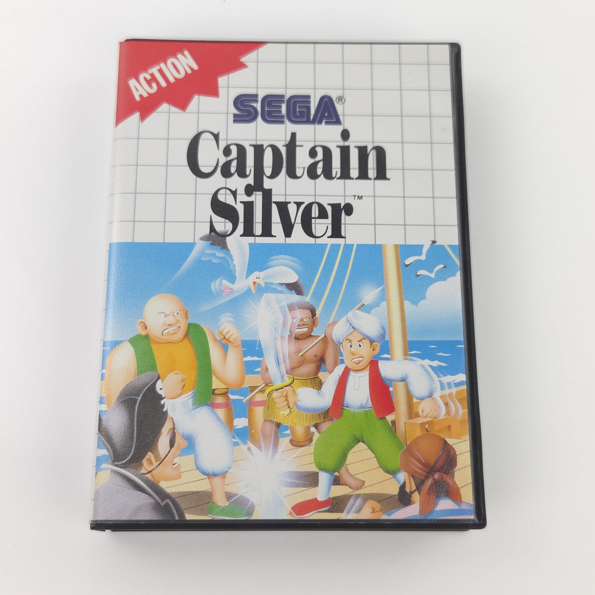 Sega Master System Spiel Captain Silver Modul OVP PAL