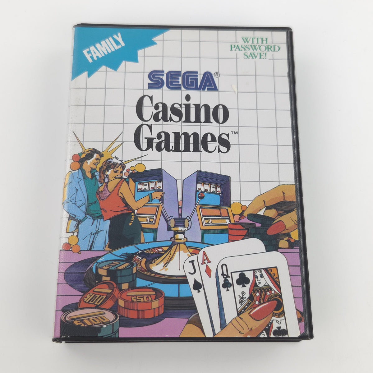 Sega Master System Spiel Casino Games MS Modul OVP PAL