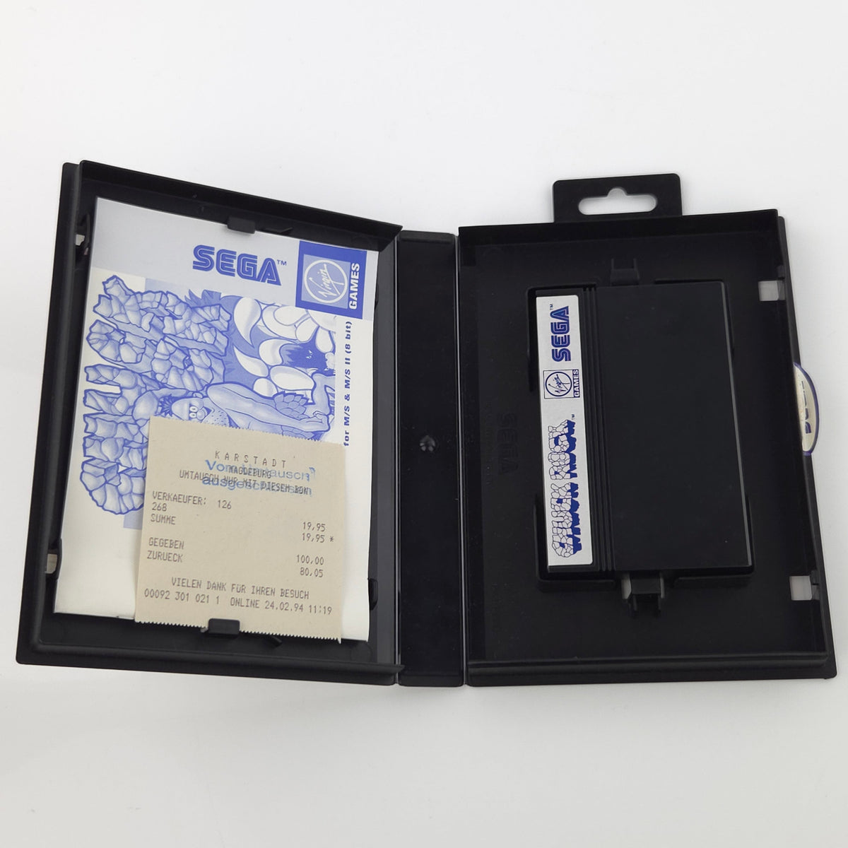 Sega Master System Spiel – Chuck Rock OVP PAL