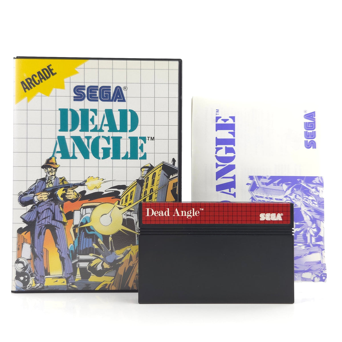 Sega Master System Spiel Dead Angle MS OVP PAL 1989