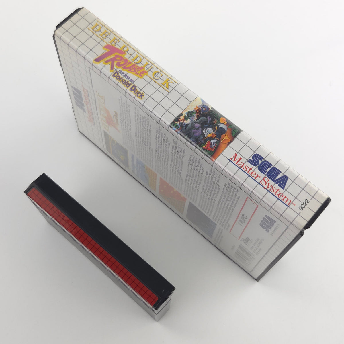 Sega Master System Spiel Deep Duck Trouble Donald Duck OVP