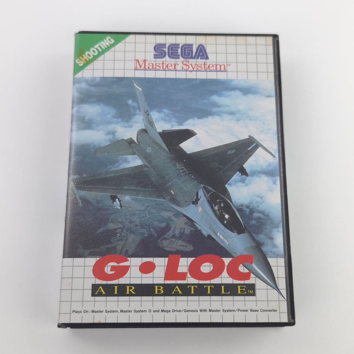 Master System Spiel G Loc Air Battle Modul Anleitung OVP