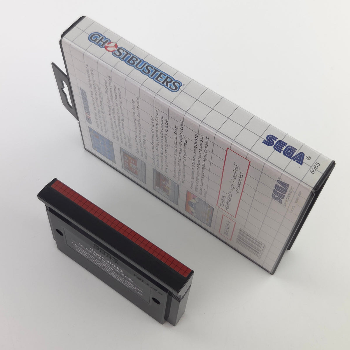 Sega Master System Spiel Ghostbusters MS Modul OVP PAL