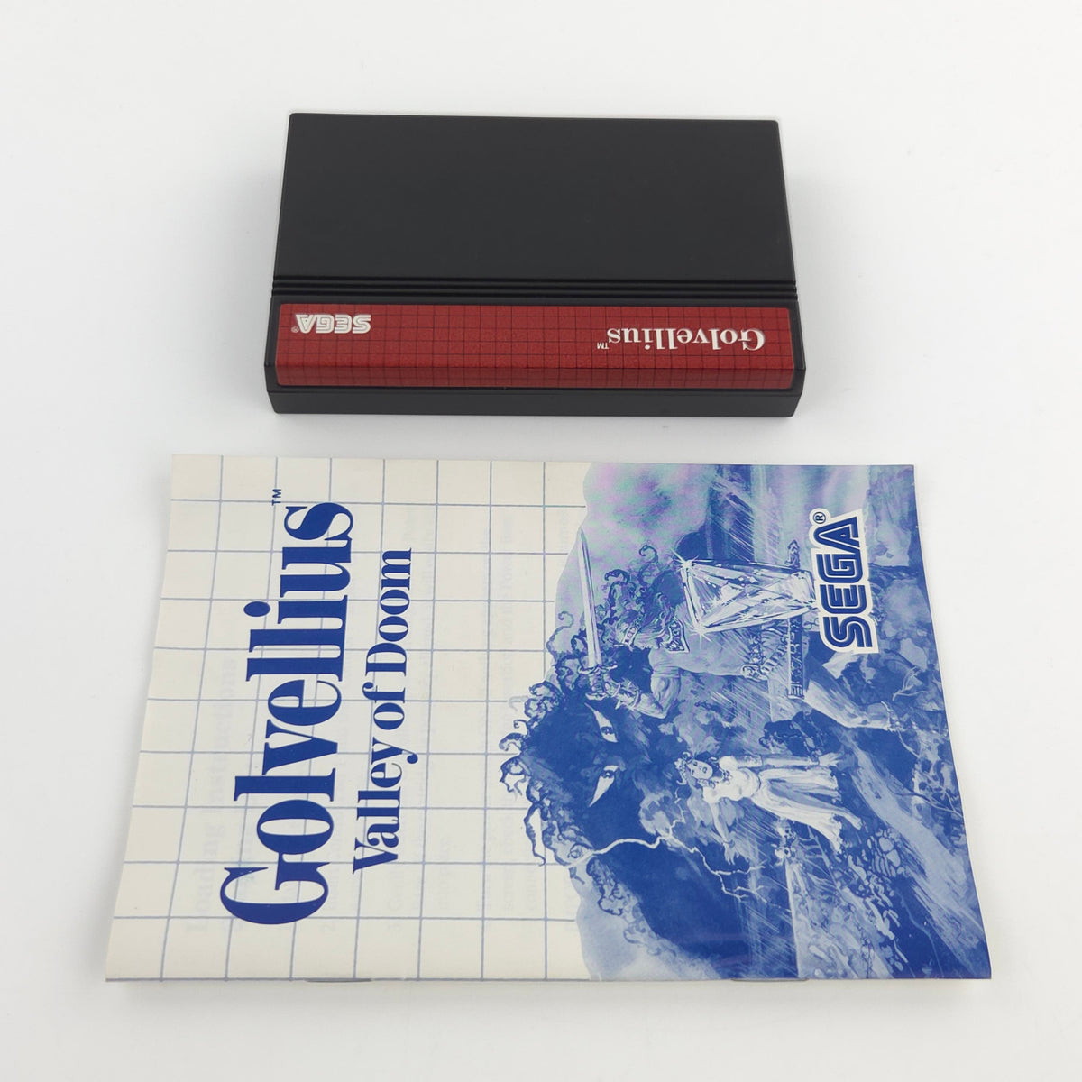 Sega Master System Spiel – Golvellius Valley of Doom OVP