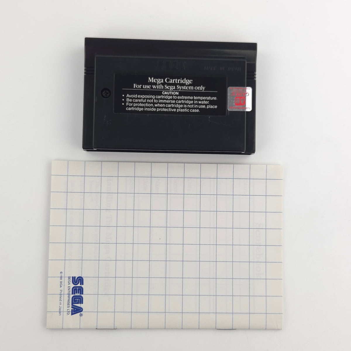 Sega Master System Spiel Golvellius Valley of Doom OVP PAL